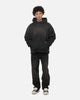 Represent Embellished Hoodie Stained Black