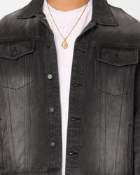 XXIII Cooper Denim Jacket Black Acidwash