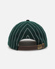 New Era New York Yankees 9FIFTY Retro Melton Pinstripe Strapback Dark Green/Black