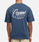 Carre Script T-Shirt Navy