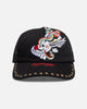 Ed Hardy Heart And Skull Trucker Snapback Black