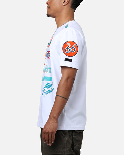 Pro Standard Miami Dolphins Fast Lane SJ T-Shirt White