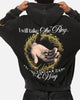 73Studio X The Lord Of The Rings The Ring Hoodie Black Acidwash