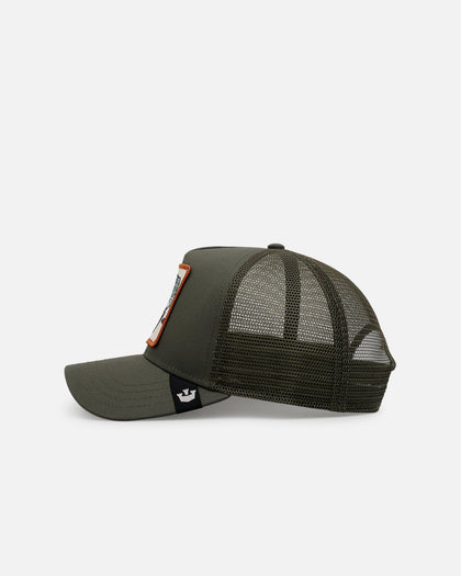 Goorin Bros Gone Fishin Trucker Snapback Olive