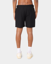 Champion Reverse Weave Varsity Shorts Black