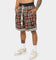 EN ES Team Basketball Shorts Red Plaid