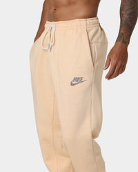 Nike Sportswear Revival Fleece Joggers White Onyx