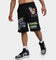 HUF X Marvel Smash Up Fleece Shorts Black