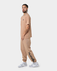 Playboy Bunny Basic Track Pants Tan