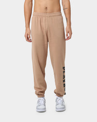 Playboy Bunny Basic Track Pants Tan