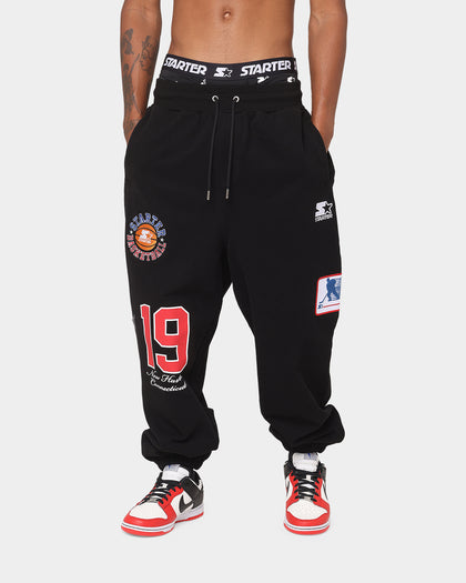 Starter All Over Bag Pants Black