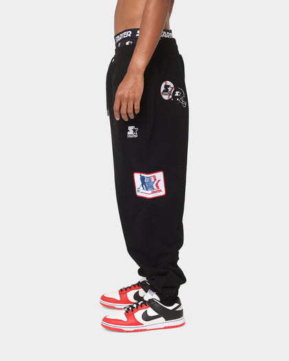 Starter All Over Bag Pants Black