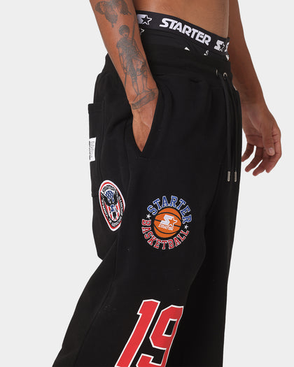 Starter All Over Bag Pants Black