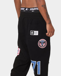 Starter All Over Bag Pants Black