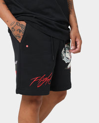 Jordan Flight Artist Series Fleece Shorts Black/Sail