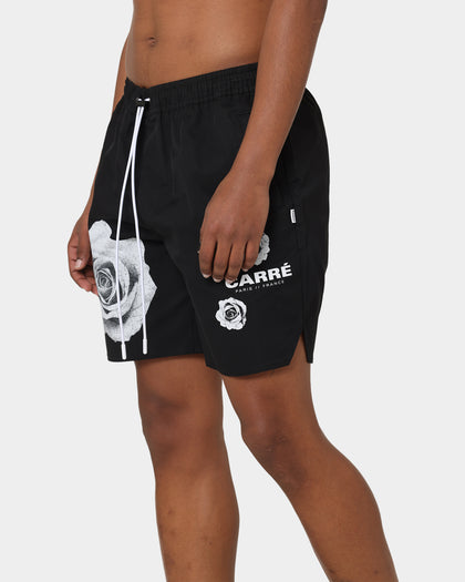Carré Rose Bunch La Plage Shorts Black