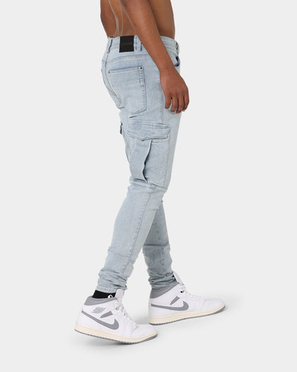Carré Evolution Cargo Jeans Vintage Blue