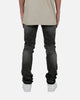 MNML D198 War Denim Pants Black/White