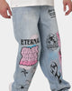 Loiter Eternal Jeans Ecru Washed Blue