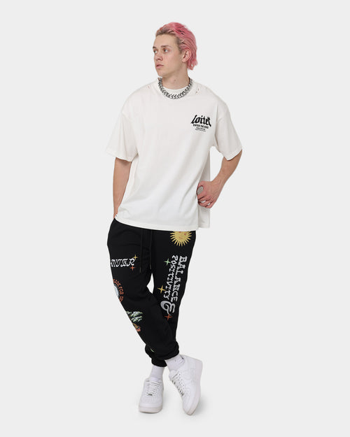 Loiter Peace Walker Trackpants Black