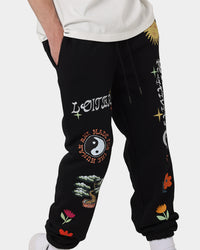 Loiter Peace Walker Trackpants Black