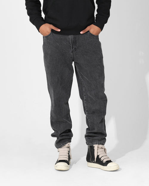 Saint Morta Empire Relaxed Jeans Black Acidwash