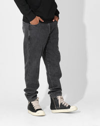 Saint Morta Empire Relaxed Jeans Black Acidwash