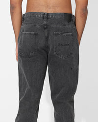 Saint Morta Empire Relaxed Jeans Black Acidwash
