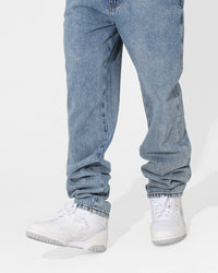 Saint Morta Empire Relaxed Jeans Blue Stonewash