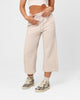 Nike Women's Sportswear Phoenix Fleece High Rise Cropped Sweatpants Light Orewood Brown