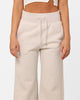 Nike Women's Sportswear Phoenix Fleece High Rise Cropped Sweatpants Light Orewood Brown