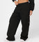 Tommy Jeans Women's Claire High Rise Wide Track Pants Black
