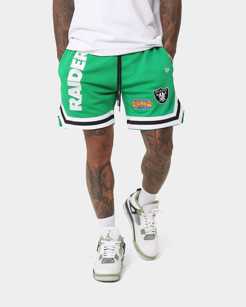 New Era Las Vegas Raiders 'Tropical Punch Script Pack' Mesh Shorts Lucky Green