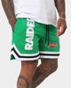 New Era Las Vegas Raiders 'Tropical Punch Script Pack' Mesh Shorts Lucky Green