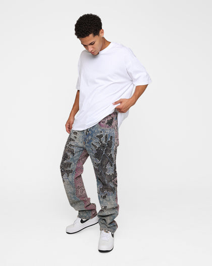 MNML V488 Boro Denim Jeans Multi