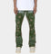 MNML B451 Star Flare Denim Pants Olive