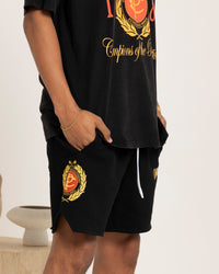 Carre Decade Sweat Shorts Black