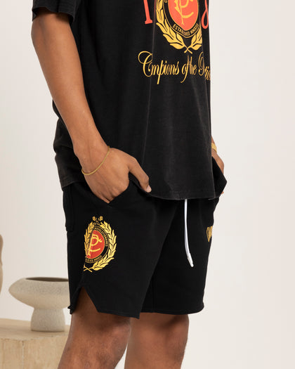 Carre Decade Sweat Shorts Black