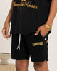 Carre Decade Sweat Shorts Black