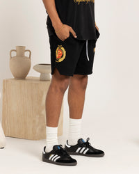 Carre Decade Sweat Shorts Black