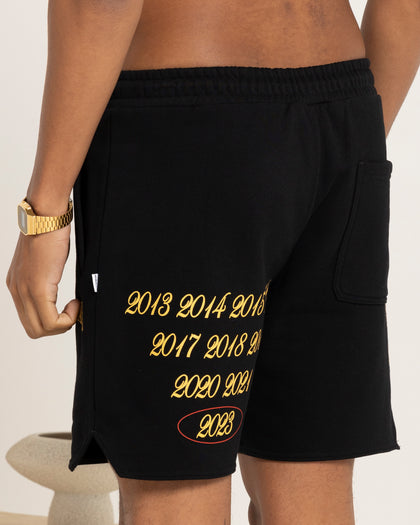 Carre Decade Sweat Shorts Black