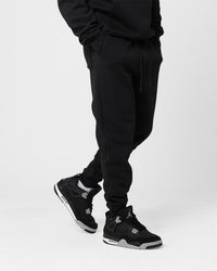 Jordan Essentials Fleece Tracksuit Pants Black/White
