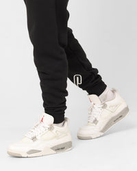 Jordan Flight MVP Fleece Track Pants Black/Sail
