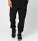 Carre Denim Base Cargo Jogger Washed Black