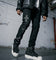 Saint Morta Daggers Skinny Jeans Black