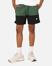 Nike Club+ Woven Colour-Blocked Shorts Fir/Black/White