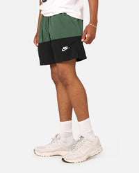 Nike Club+ Woven Colour-Blocked Shorts Fir/Black/White