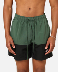 Nike Club+ Woven Colour-Blocked Shorts Fir/Black/White
