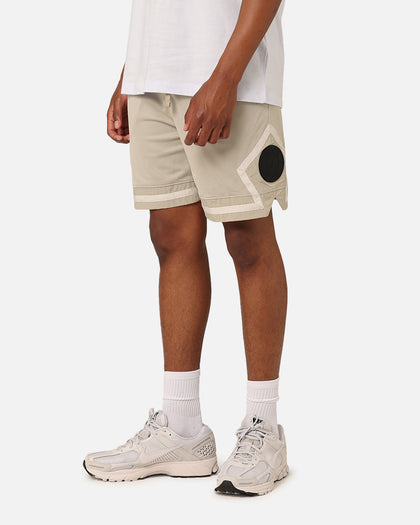 Jordan X Paris Saint-Germain Mesh Diamond Shorts Stone/Magma Orange