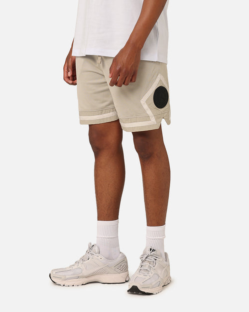 Jordan X Paris Saint-Germain Mesh Diamond Shorts Stone/Magma Orange